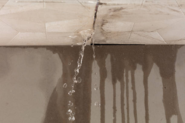 Professional Flood Damage Cleanup technician working in Carbondale, KS